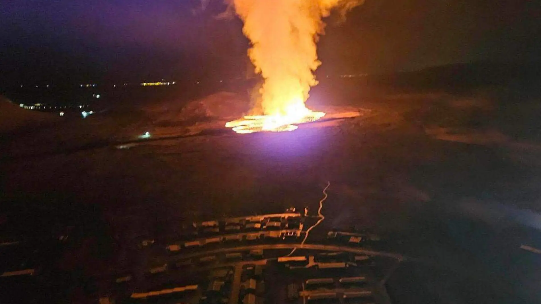 Volcán en Islandia